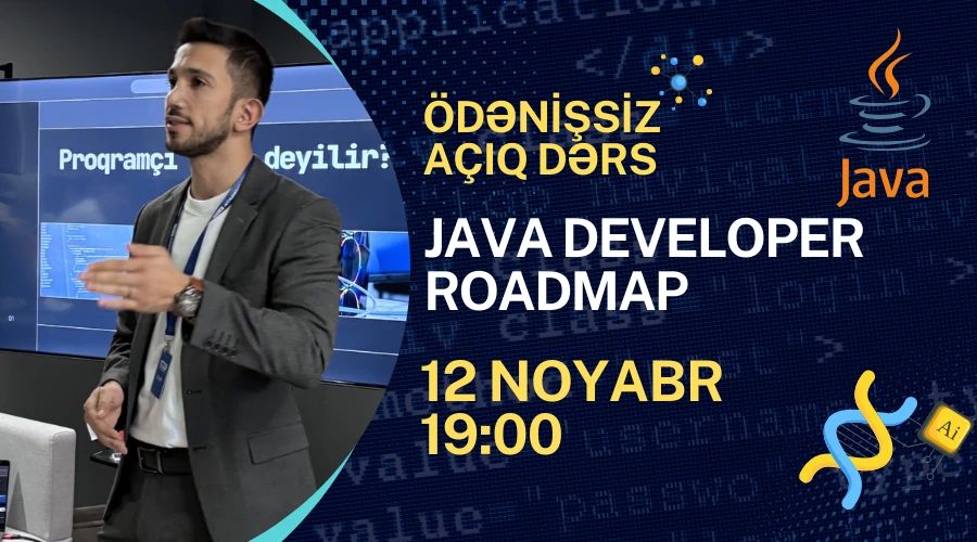 Java Developer Roadmap – Ödənişsiz Açıq Dərs