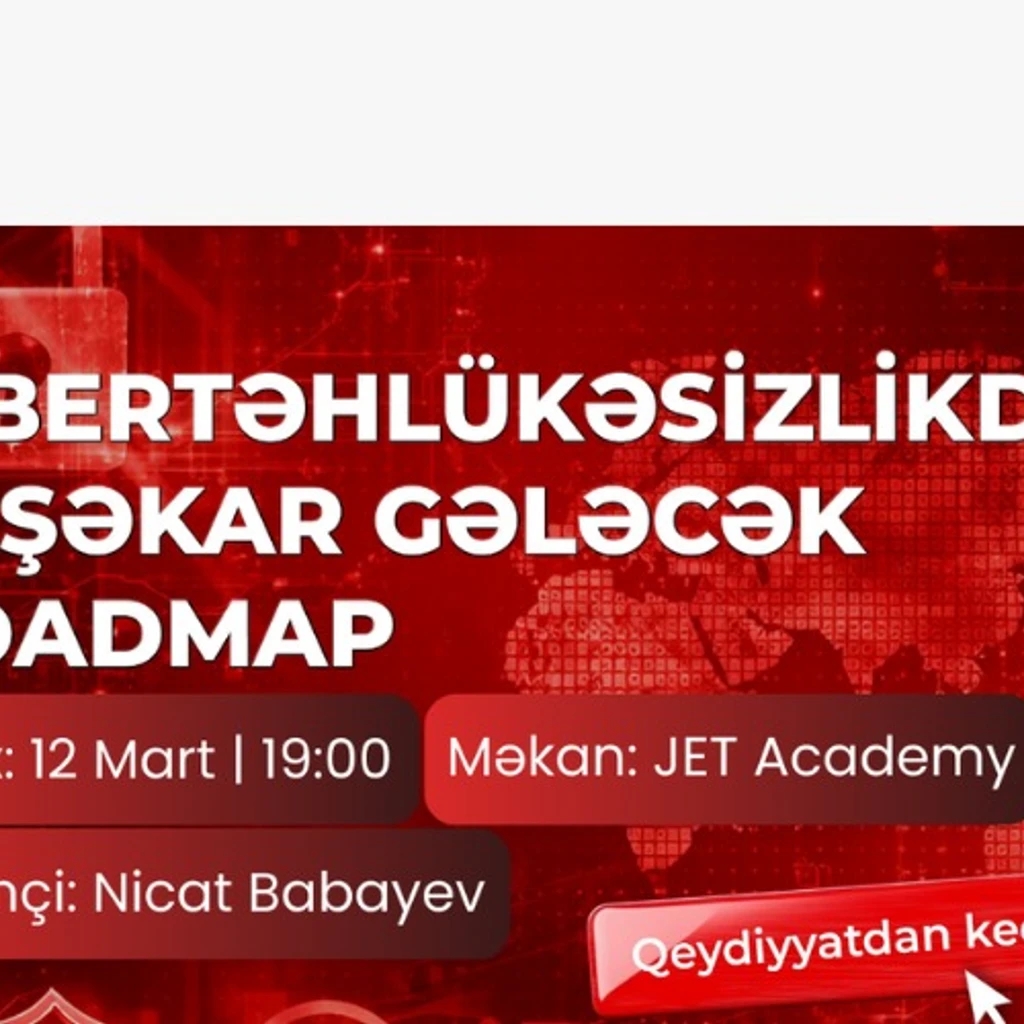 Kibertəhlükəsizlik üzrə Ödənişsiz Açıq Dərs