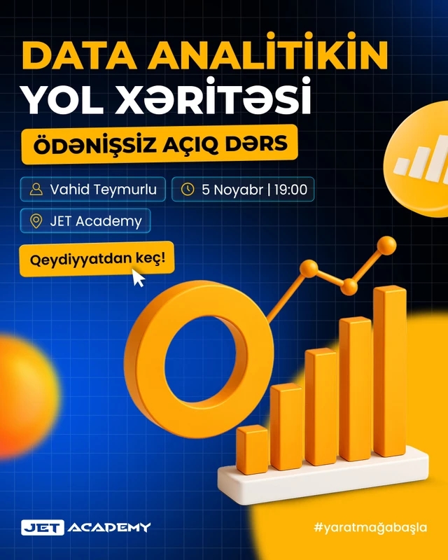 Data Analitika Roadmap – Ödənişsiz Açıq Dərs