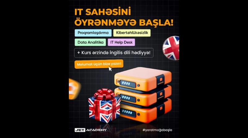JET Academy-dən xüsusi təklif!