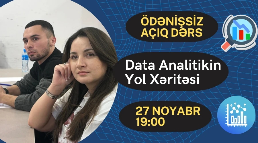 Data Analitika Roadmap – Ödənişsiz Açıq Dərs