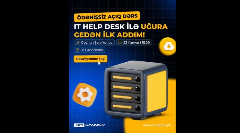 IT Help Desk üzrə Ödənişsiz Açıq Dərs