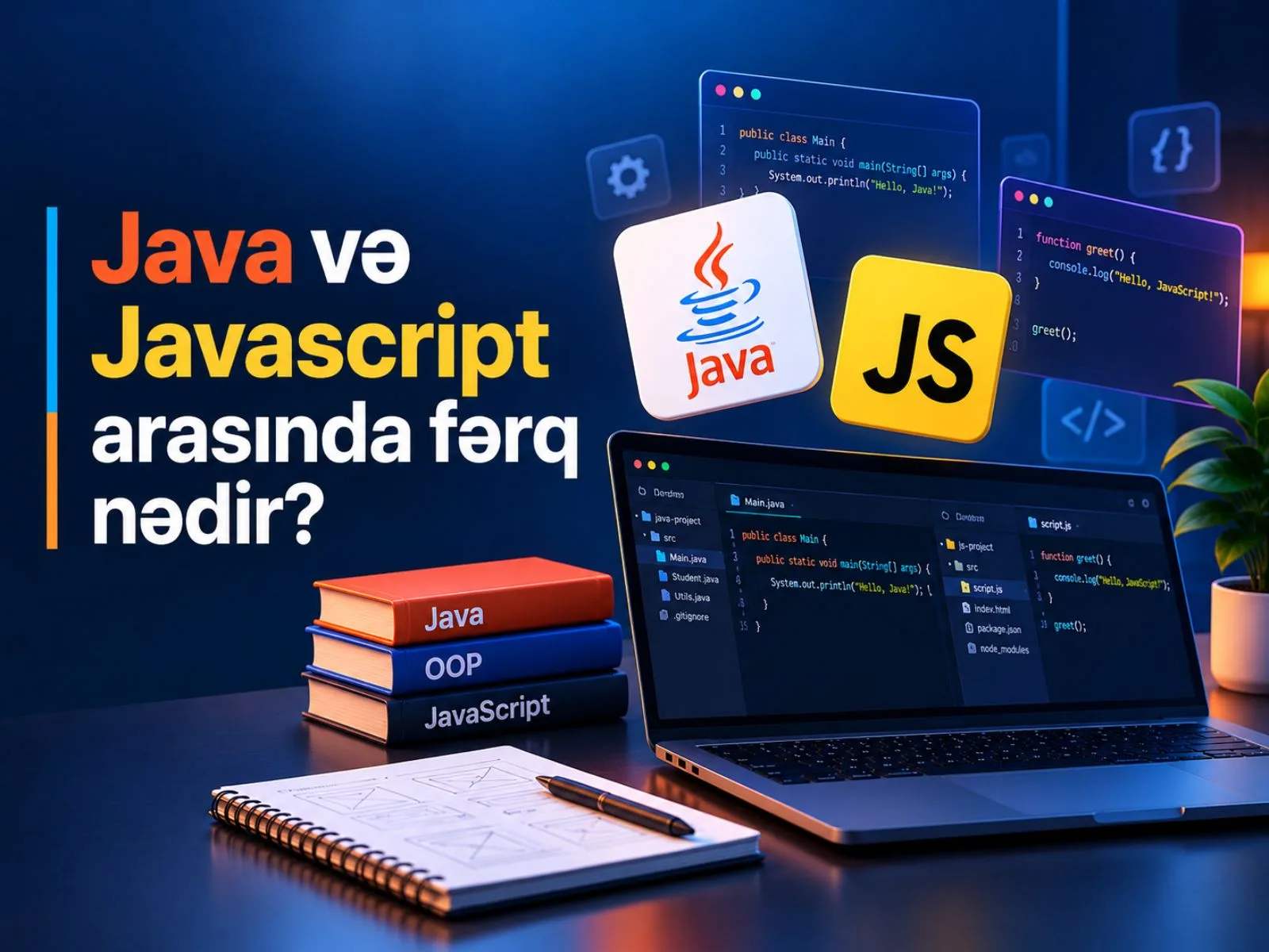 Java və JavaScript arasında fərq nədir?