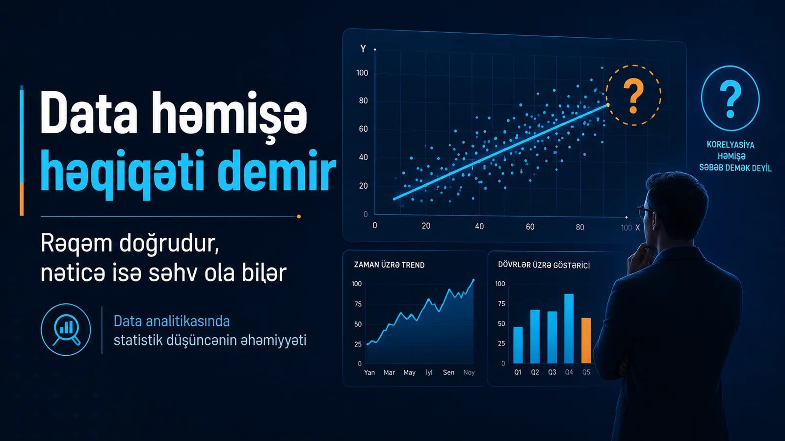 Data həmişə həqiqəti demir: Statistik düşüncənin gücü