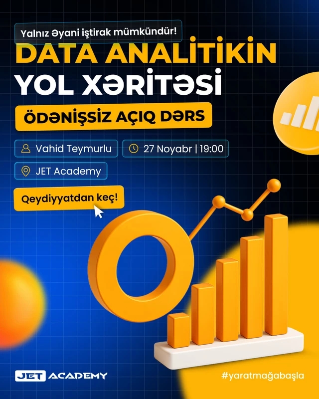 Data Analitika Roadmap – Ödənişsiz Açıq Dərs